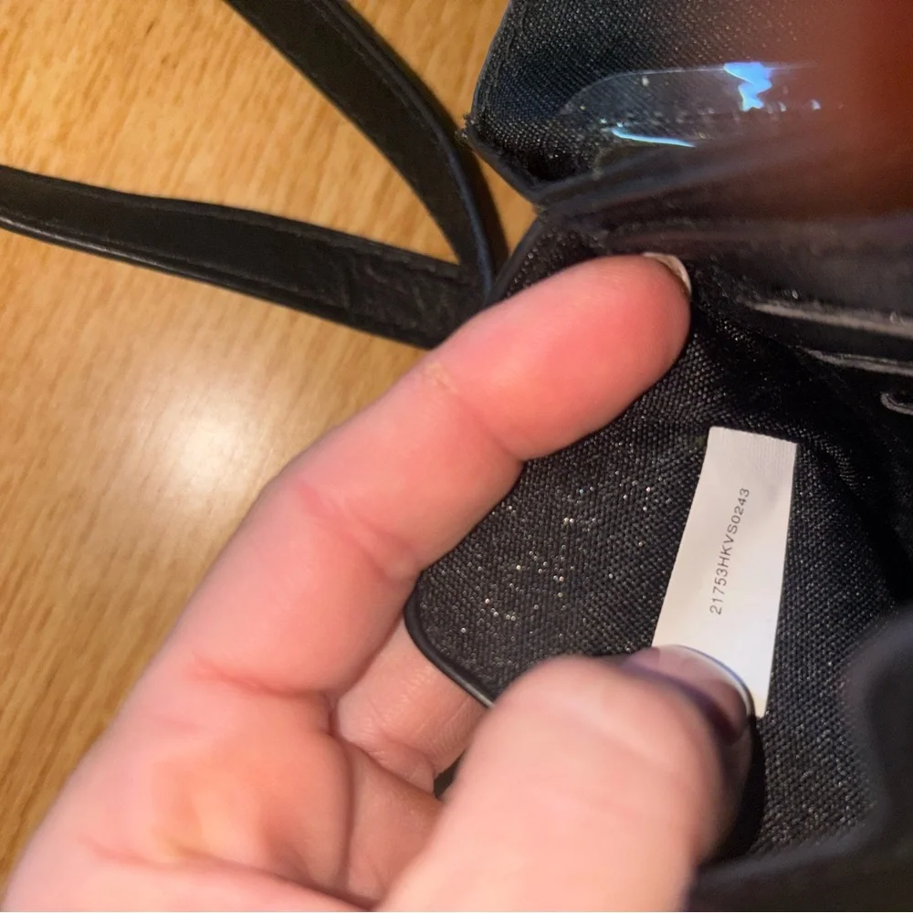 4 for $20 Black Leather Crossbody Bag